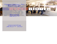 Tablet Screenshot of hyperbidder.com